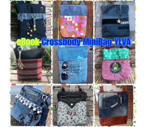 Crossbody Tasche Ylva - Freebook von BlauBunt